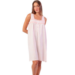 Chemise de nuit sans manches Light Classic