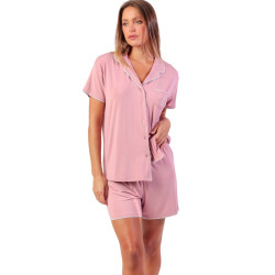 Pyjama short chemise manches courtes Classic Summer