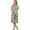 Chemise de nuit manches courtes Exotic Parrot