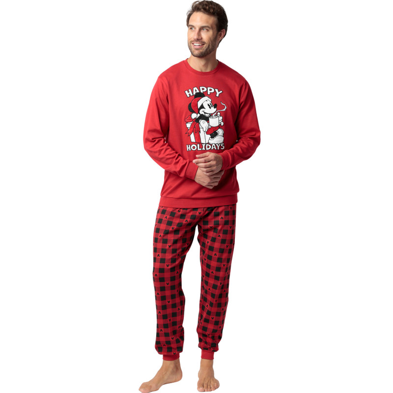 Pyjama pantalon top manches longues Mouse Holidays Disney