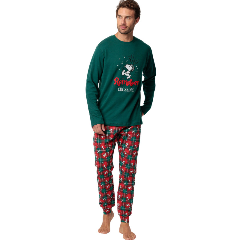 Pyjama pantalon top manches longues Reindeer Crossing Peanuts