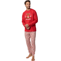 Pyjama pantalon top manches longues Reindeer