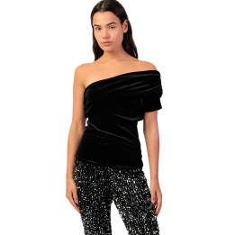 Top velours asymétrique Velour And Lace