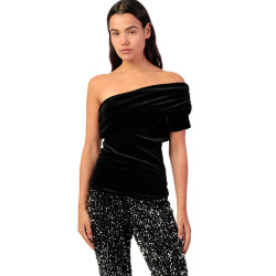 Top velours asymétrique Velour And Lace