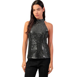 Top tour de cou Sequins
