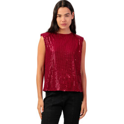 Top sans manches Sequins