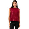 Top sans manches Sequins