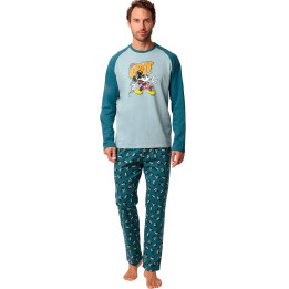 Pyjama pantalon top manches longues Lost Mickey Disney