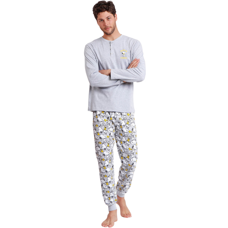 Pyjama pantalon top manches longues Snoopy Funny Peanuts
