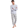 Pyjama pantalon top manches longues Snoopy Funny Peanuts