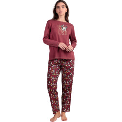 Pyjama pantalon top manches longues Minnie Mouse Disney