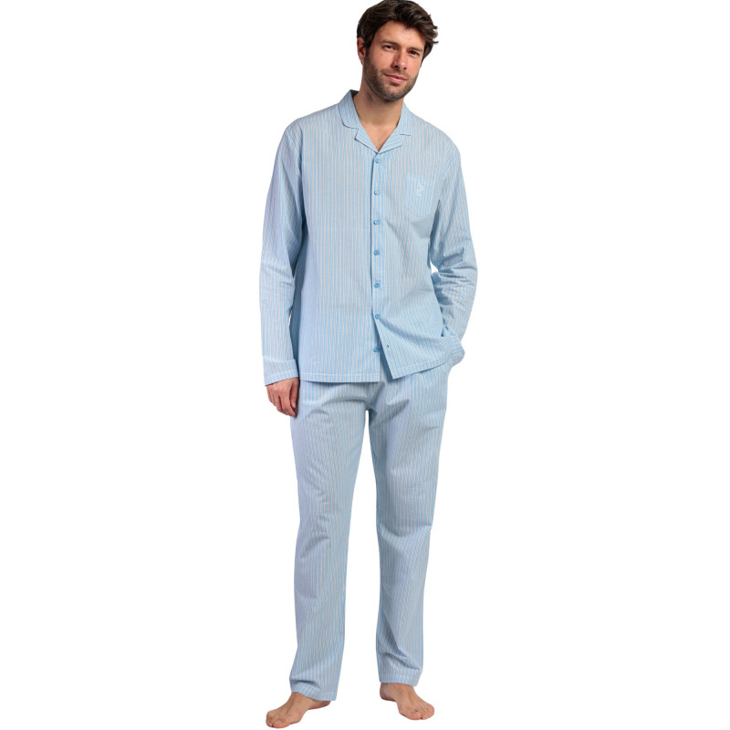 Pyjama pantalon chemise manches longues Home Compact