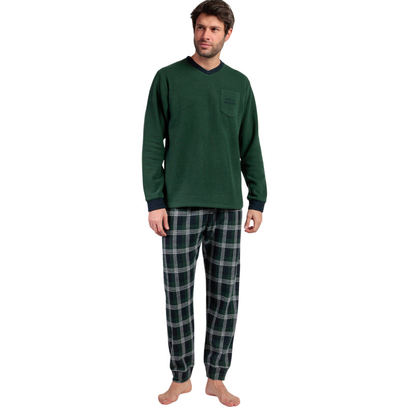 Pyjama pantalon top manches longues Smeraldo