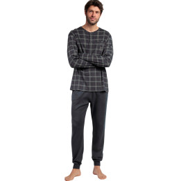 Pyjama pantalon polo manches longues Cinnamon