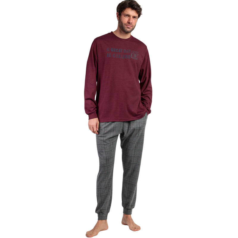 Pyjama pantalon top manches longues Calling