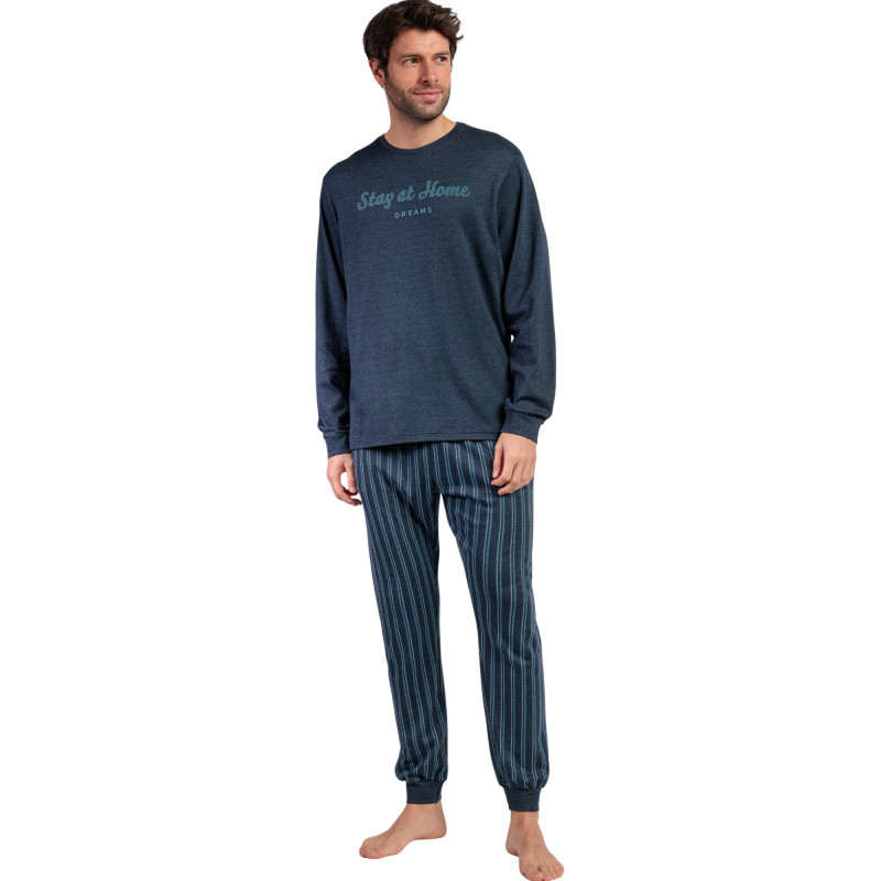 Pyjama pantalon top manches longues Italic