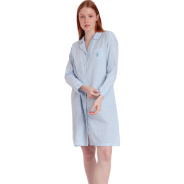 Chemise de nuit manches longues Stripes Home