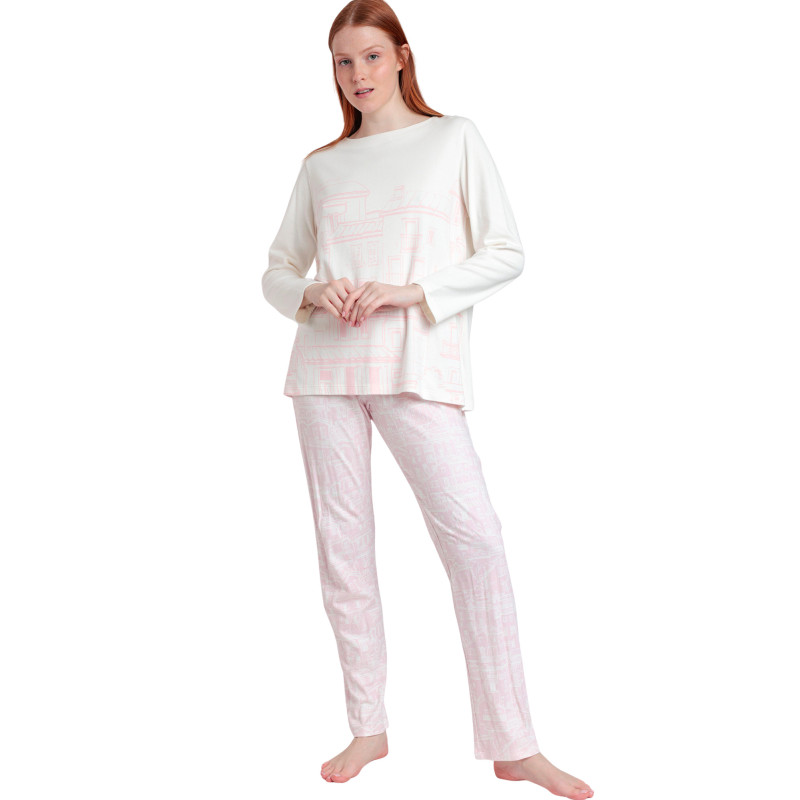 Pyjama pantalon top manches longues La Vie Est Belle