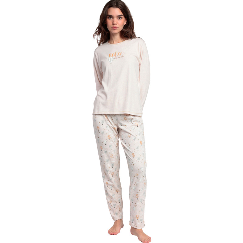 Pyjama pantalon top manches longues Enjoy Every Moment