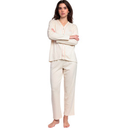 Pyjama pantalon chemise manches longues Dots And Flowers