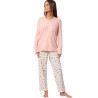 Pyjama pantalon top manches longues Dots And Flowers