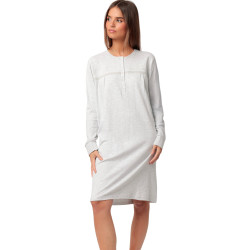 Chemise de nuit manches longues Classic Interlock