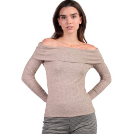 Top manches longues Bandeau Melange