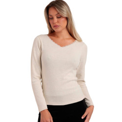 Top manches longues Romantic Rib