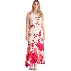 Robe longue estivale sans manches PORTOFINO