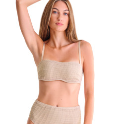 Haut maillot de bain bandeau préformé CALVI