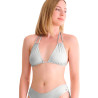 Haut maillot de bain triangle dos nu BLUE LAGOON