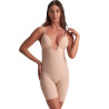 Body panty short sculptant décolleté V profond Sculpting