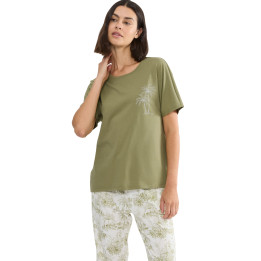 Haut pyjama t-shirt manches courtes MIX AND MATCH