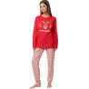 Pyjama pantalon top manches longues Reindeer