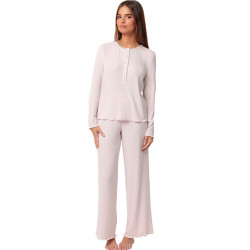 Pyjama pantalon top manches longues Romantic