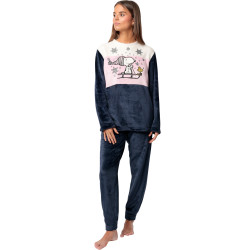 Pyjama pantalon top manches longues Snow Drift Peanuts