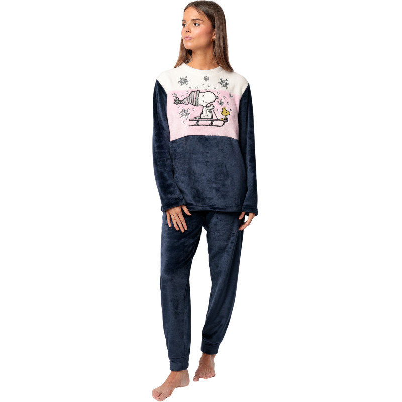 Pyjama pantalon top manches longues Snow Drift Peanuts