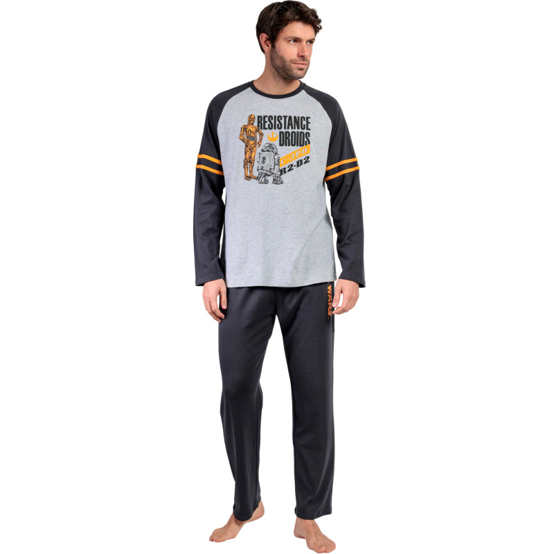 Pyjama pantalon top manches longues Sport Star Wars