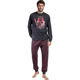Pyjama pantalon top manches longues May The Force Star Wars