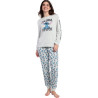Pyjama pantalon top manches longues Aloha Stitch Disney
