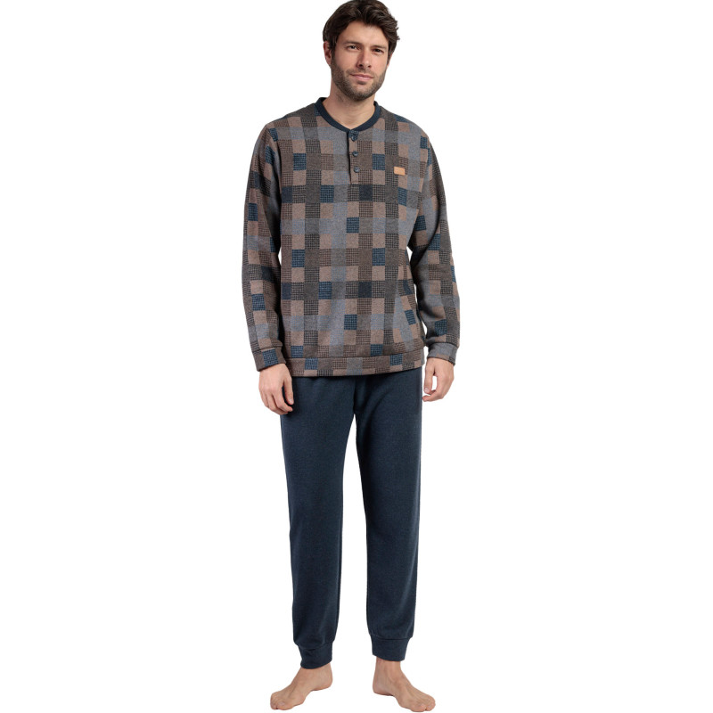 Pyjama pantalon top manches longues Rectangles Antonio Miro