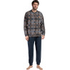 Pyjama pantalon top manches longues Rectangles Antonio Miro