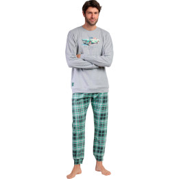 Pyjama pantalon top manches longues Vintage Car Lois