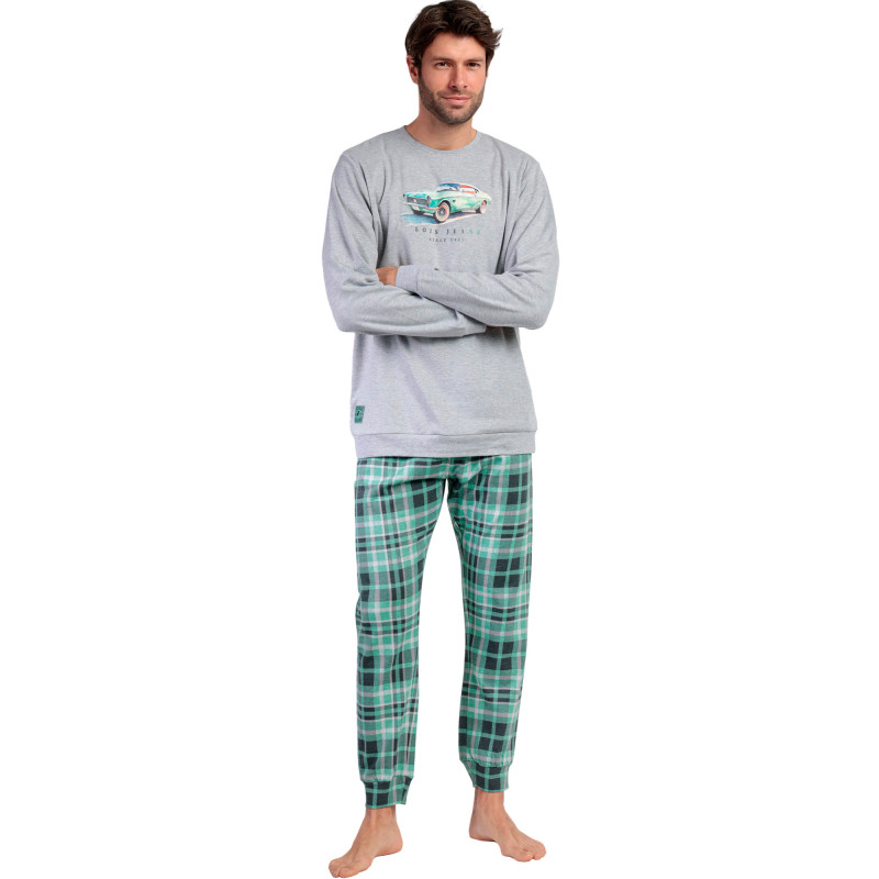 Pyjama pantalon top manches longues Vintage Car Lois