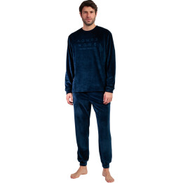 Pyjama pantalon top manches longues Corduroy