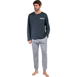 Pyjama pantalon top manches longues Harris