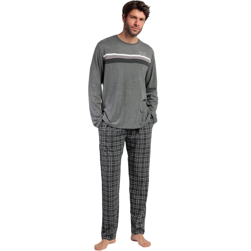 Pyjama pantalon top manches longues Ebony