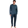 Pyjama pantalon polo manches longues Italic