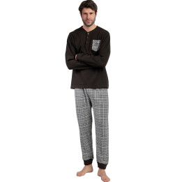 Pyjama pantalon top manches longues Americano