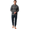 Pyjama pantalon top manches longues Magno